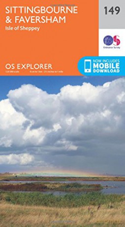 OS Explorer Map 149 Sittingbourne and Faversham - Ordnance Survey [KSIĄŻKA]