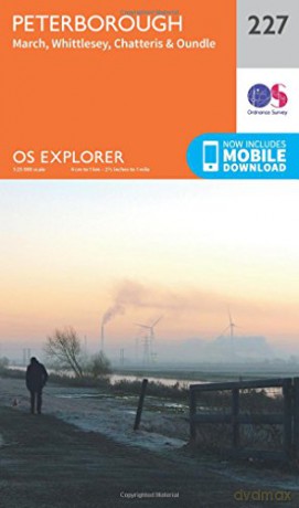 OS Explorer Map 227 Peterborough - Ordnance Survey [KSIĄŻKA]