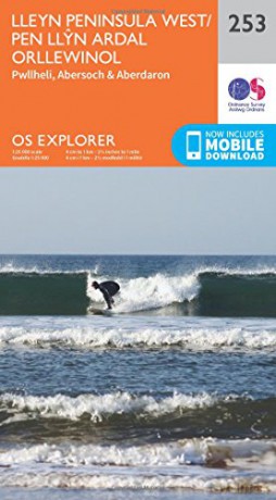 OS Explorer Map 253 Lleyn Peninsula West - Ordnance Survey [KSIĄŻKA]
