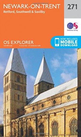 OS Explorer Map 271 Newark-on-Trent OS Explorer Paper Map OS Explorer Active Map - Ordnance Survey [KSIĄŻKA]