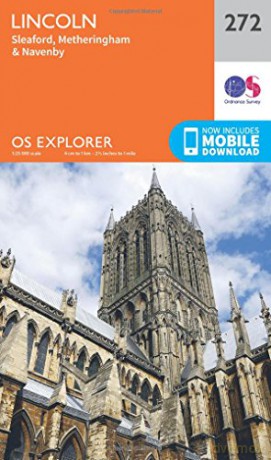 OS Explorer Map 272 Lincoln,OS Explorer Paper Map OS Explorer Active Map - Ordnance Survey [KSIĄŻKA]