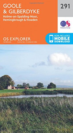 OS Explorer Map 291 Goole and Gilberdyke OS Explorer Paper Map OS Explorer Active Map - Ordnance Survey [KSIĄŻKA]