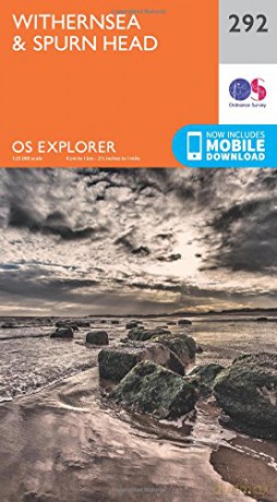 OS Explorer Map 292 Withernsea and Spurn Head OS Explorer Active Map - Ordnance Survey [KSIĄŻKA]