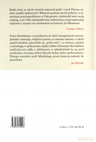Pisma Zebrane Tom I/II Podróże Do Piekieł Treść I Forma Tom - Bolesław Miciński [KSIĄŻKA]