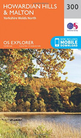 OS Explorer Map 300 Howardian Hills and Malton OS Explorer Paper Map OS Explorer Active Map - Ordnance Survey [KSIĄŻKA]