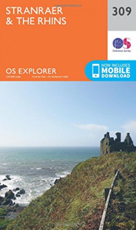 OS Explorer Map 309 Stranraer and the Rhins OS Explorer Paper Map - Ordnance Survey [KSIĄŻKA]