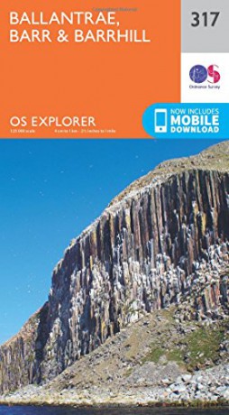 OS Explorer Map 317 Ballantrae, Barr and Barrhill OS Explorer Paper Map - Ordnance Survey [KSIĄŻKA]