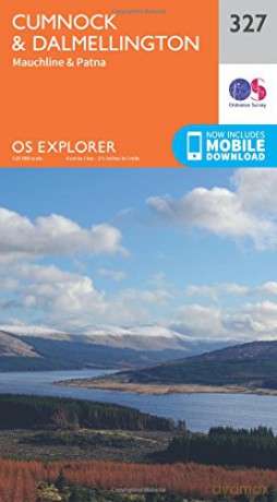OS Explorer Map 327 Cumnock and Dalmellington OS Explorer Paper Map - Ordnance Survey [KSIĄŻKA]