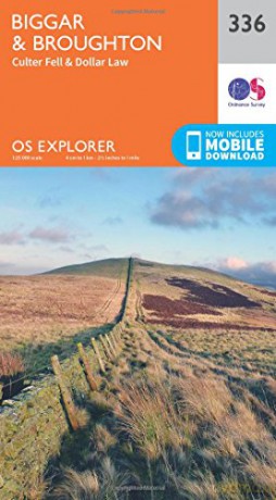 OS Explorer Map 336 Biggar and Broughton OS Explorer Paper Map - Ordnance Survey [KSIĄŻKA]
