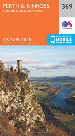 OS Explorer Map 369 Perth and Kinross OS Explorer Paper Map OS Explorer Active Map - Ordnance Survey [KSIĄŻKA]