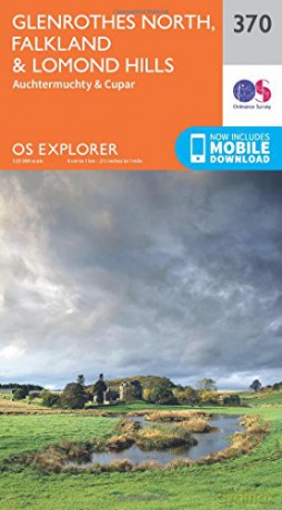 OS Explorer Map 370 Glenrothes North, Falkland and Lomond Hills OS Explorer Paper Map OS Explorer Active Map - Ordnance Survey [KSIĄŻKA]