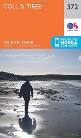 OS Explorer Map 372 Coll and Tiree OS Explorer Paper Map - Ordnance Survey [KSIĄŻKA]