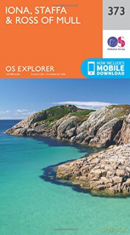 OS Explorer Map 373 Iona, Staffa and Ross of Mull OS Explorer Paper Map OS Explorer Active Map - Ordnance Survey [KSIĄŻKA]