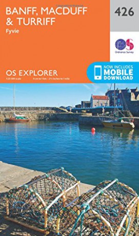 OS Explorer Map 426 Banff, Macduff and Turriff OS Explorer Active Map - Ordnance Survey [KSIĄŻKA]