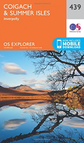OS Explorer Map 439 Coigach and Summer Isles OS Explorer Paper Map - Ordnance Survey [KSIĄŻKA]
