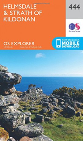 OS Explorer Map 444 Helmsdale and Strath of Kildonan OS Explorer Paper Map - Ordnance Survey [KSIĄŻKA]