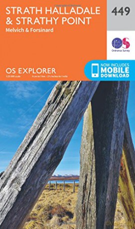 OS Explorer Map 449 Strath Halladale and Strathy Point OS Explorer Paper Map - Ordnance Survey [KSIĄŻKA]