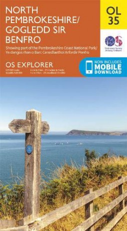 OS Explorer Map OL35 North Pembrokeshire OS Explorer Map - Ordnance Survey [KSIĄŻKA]