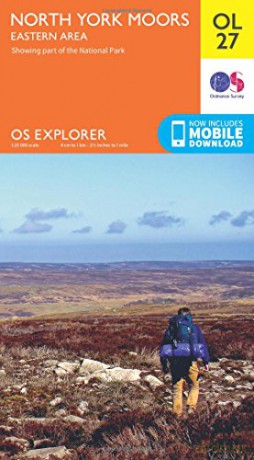 OS Explorer OL27 North York Moors - Eastern area OS Explorer Map - Ordnance Survey [KSIĄŻKA]