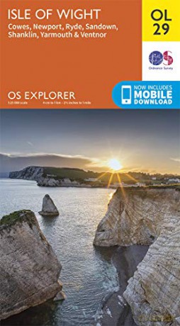 OS Explorer OL29 Isle of Wight OS Explorer - Ordnance Survey [KSIĄŻKA]
