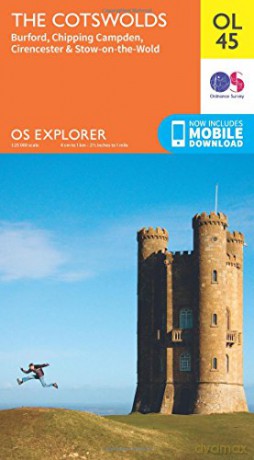OS Explorer OL45 The Cotswolds OS Explorer Map - Ordnance Survey [KSIĄŻKA]