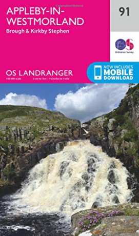 OS Landranger Map 91 Appleby-In-Westmorland - Ordnance Survey [KSIĄŻKA]