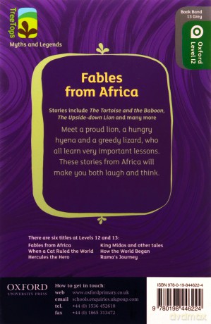 Oxford Reading Tree TreeTops Myths and Legends: Level 12: Fables From Africa - Timothy Knapman [KSIĄŻKA]