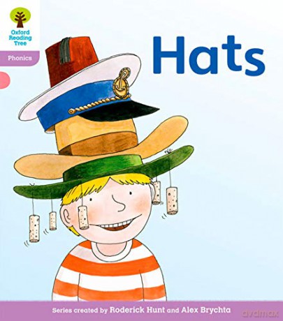 Oxford Reading Tree: Level 1+: Floppy's Phonics Fiction: Hats Floppy's Phonics - New Edition 2011 - Roderick Hunt [KSIĄŻKA]