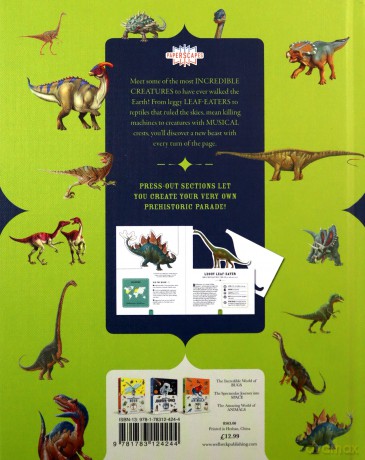Paperscapes: The Fearsome World of Dinosaurs - Paperscapes [KSIĄŻKA]