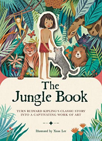 Paperscapes: The Jungle Book: Turn Rudyard Kipling's classic story into a captivating work of art: 1 - Paperscapes [KSIĄŻKA]