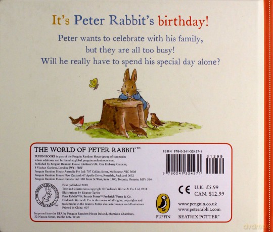 Peter Rabbit Tales - Happy Birthday - Beatrix Potter [KSIĄŻKA]