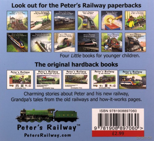 Peter's Railway Grandpa Goes Bananas - Christopher G. C. Vine [KSIĄŻKA]