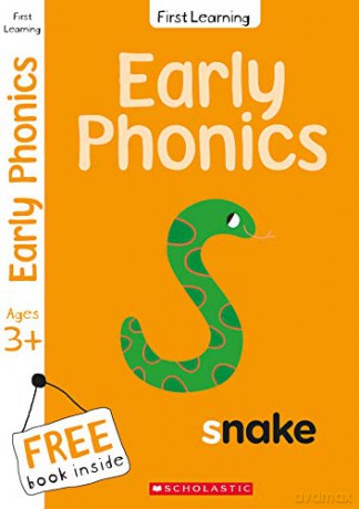 Phonics workbook for Ages 3-5 Book 1: This preschool activity book includes a free mini-book and rewards certificate Scholastic First Learning - Wendy Jolliffe [KSIĄŻKA]