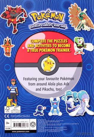 Pokémon: Catch, Hatch and Evolve Sticker Activity: With over 200 stickers - The Pokémon Company International [KSIĄŻKA]