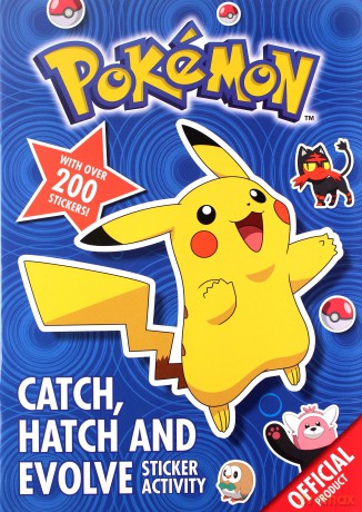 Pokémon: Catch, Hatch and Evolve Sticker Activity: With over 200 stickers - The Pokémon Company International [KSIĄŻKA]
