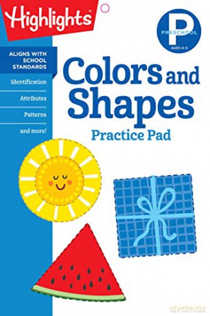 Preschool Colors And Shapes Highlights Learn on the Go Practice Pads HL A Learn on the Go Practice Pad - Highlights Press [KSIĄŻKA]