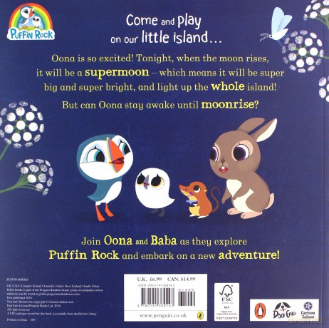 Puffin Rock: Goodnight Beautiful Moon - Puffin [KSIĄŻKA]