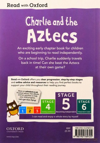 Read with Oxford: Stage 5: Charlie and the Aztecs - Tom Jamieson [KSIĄŻKA]