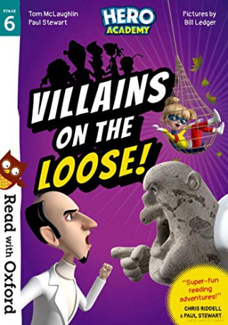 Read with Oxford: Stage 6: Hero Academy: Villains on the Loose! Read with Oxford: Hero Academy - Tom McLaughlin [KSIĄŻKA]