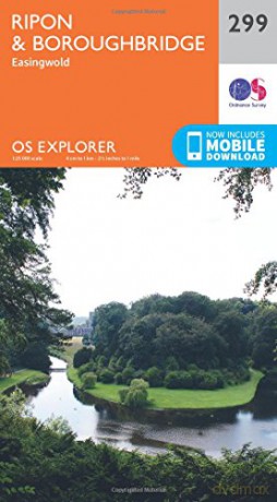 Ripon and Boroughbridge OS Explorer Paper Map - Ordnance Survey [KSIĄŻKA]