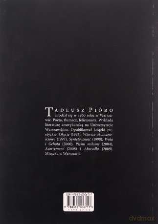 O Dwa Kroki Stąd 1992-2011 - Tadeusz Pióro [KSIĄŻKA]