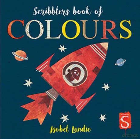 Scribblers Book of Colours Scribblers Board Book - Isobel Lundie [KSIĄŻKA]