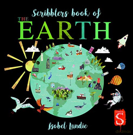 Scribblers Book of Earth Scribblers Board Book - Isobel Lundie [KSIĄŻKA]