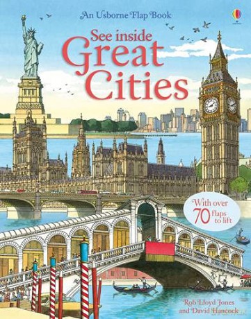 See Inside Great Cities Usborne See Inside - Rob Lloyd Jones [KSIĄŻKA]