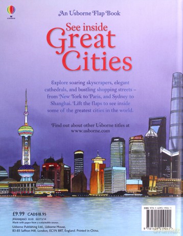 See Inside Great Cities Usborne See Inside - Rob Lloyd Jones [KSIĄŻKA]
