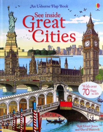 See Inside Great Cities Usborne See Inside - Rob Lloyd Jones [KSIĄŻKA]