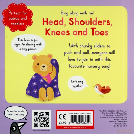 Sing Along With Me! Head, Shoulders, Knees and Toes - Yu-hsuan Huang [KSIĄŻKA]