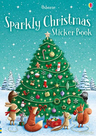 Sparkly Christmas Sticker Book Sparkly Sticker Books - Fiona Patchett [KSIĄŻKA]