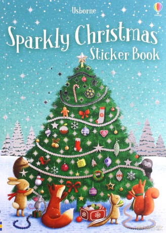 Sparkly Christmas Sticker Book Sparkly Sticker Books - Fiona Patchett [KSIĄŻKA]