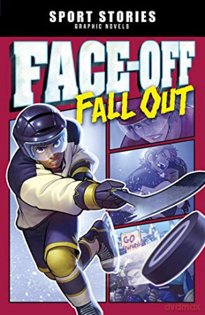 Sport Stories Graphic Novels: Faceoff Fall Out - Jake Maddox [KOMIKS]